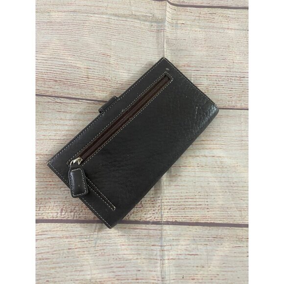 Tusk Women's Genuine Leather Minimalist Leasther Wallet - OS - Picture 3 of 10